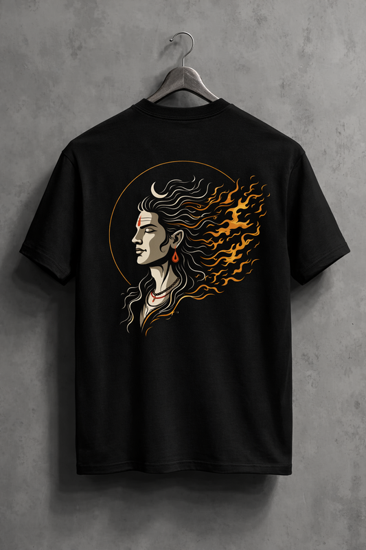 Lord Shiva Printed T-Shirt