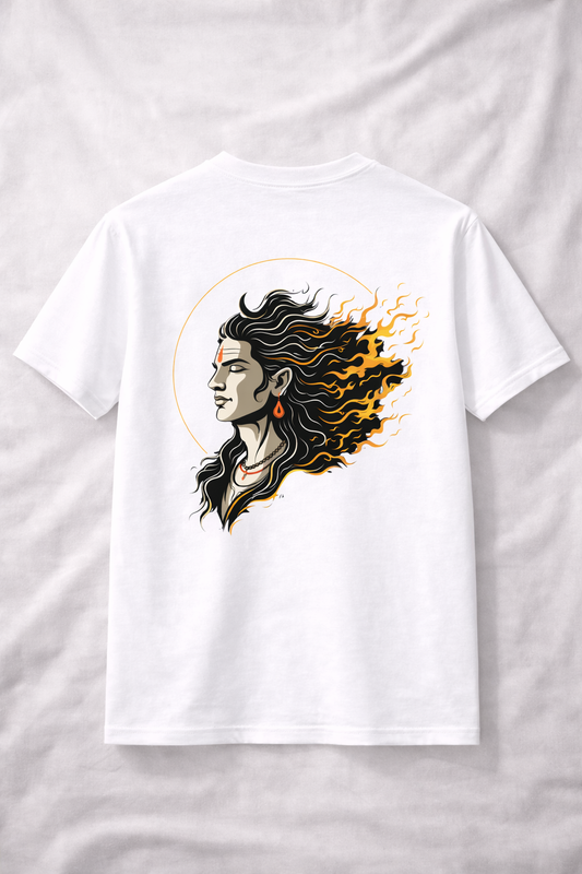 Lord Shiva Printed T-Shirt